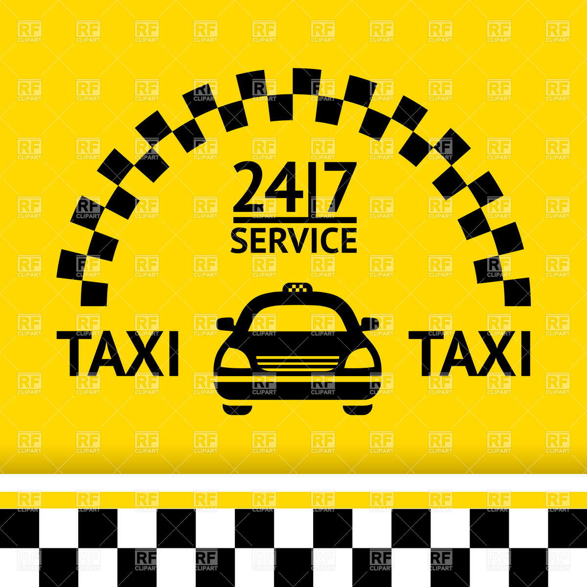For Taxi Service 17409 Download Royalty Free Vector Clipart  Eps