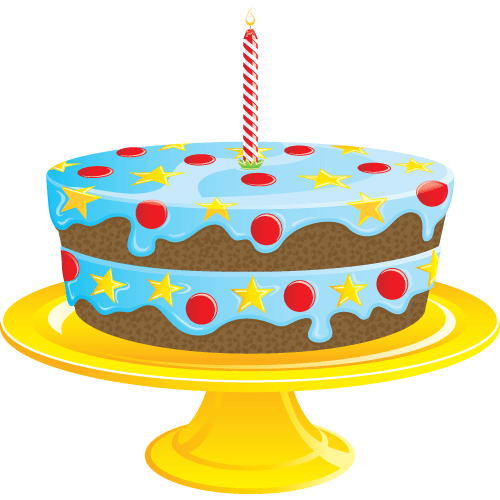 Free Birthday Cake Clipart   Birthday   Pinterest   First Birthdays