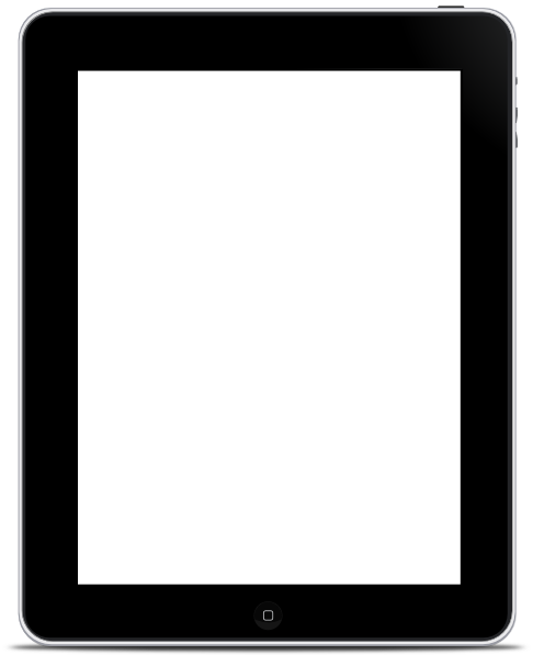 Ipad Clipart Black And White Ipad Blank Screen Clip Art