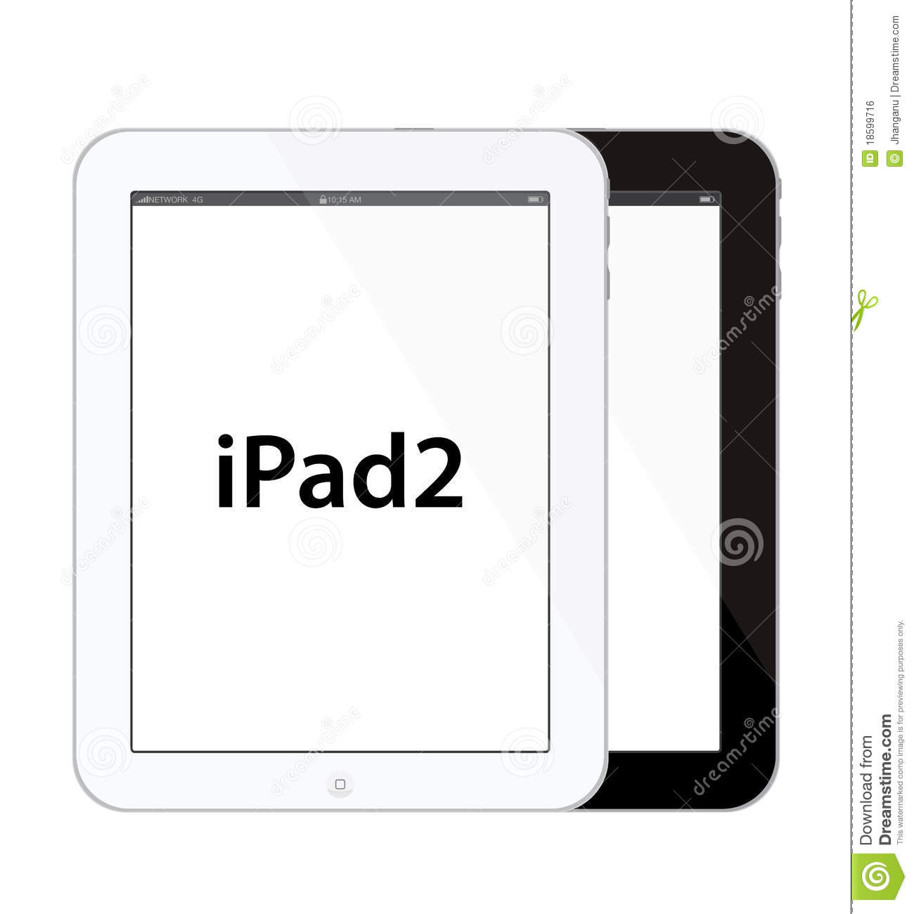 Ipad Clipart New Apple Ipad 2   Black And