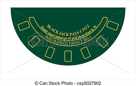 Layout   Casino Black Jack Table Layout    Csp5027902   Search Clipart
