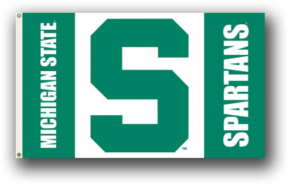Michigan State Spartans Michigan State University At Flags Unlimited