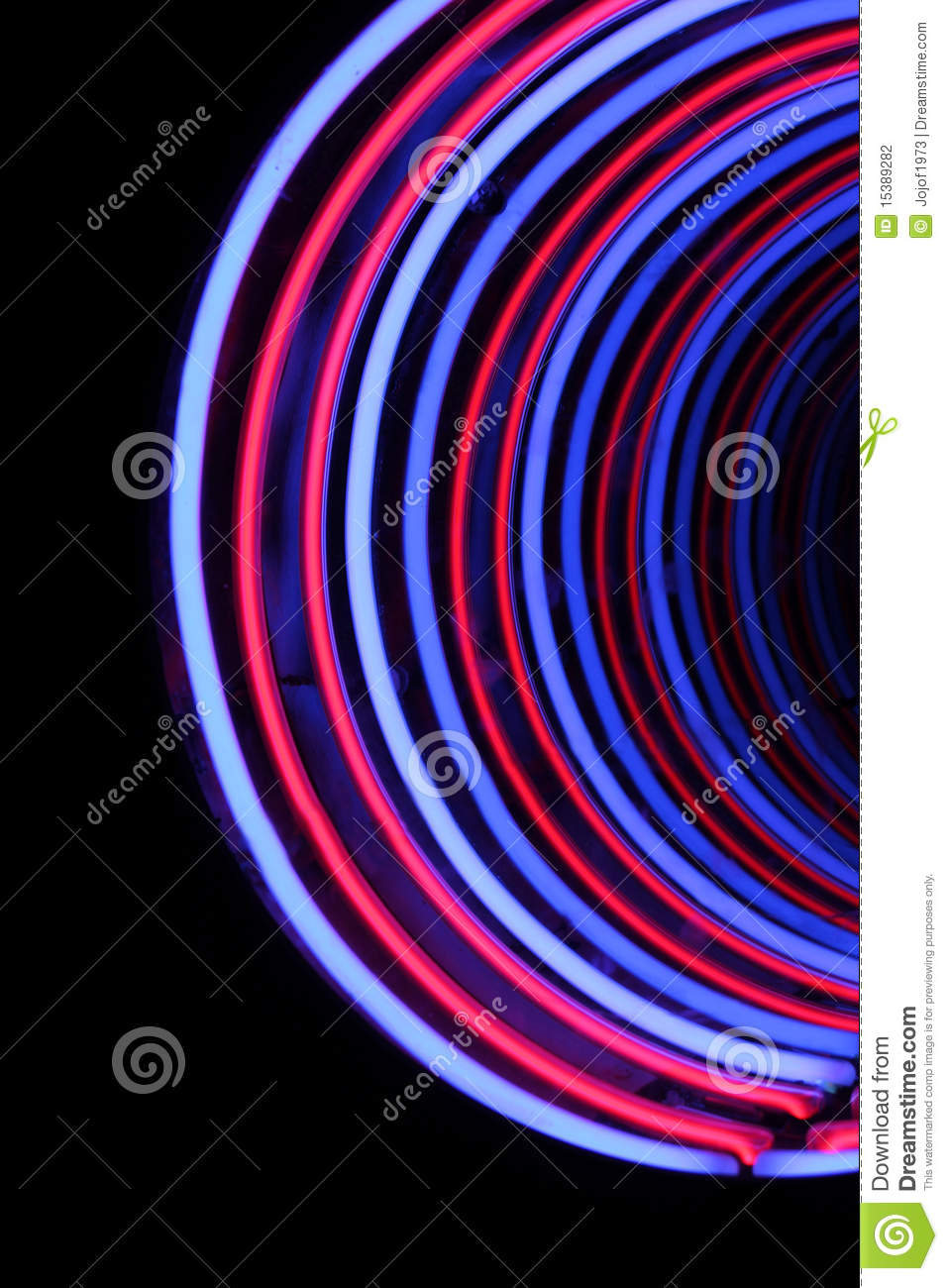 Neon Tube Abstract Shape Background Stock Photography   Image    