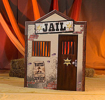 Old West Jail Standee Old West Jail Kssjai Made To Order 1 Business    
