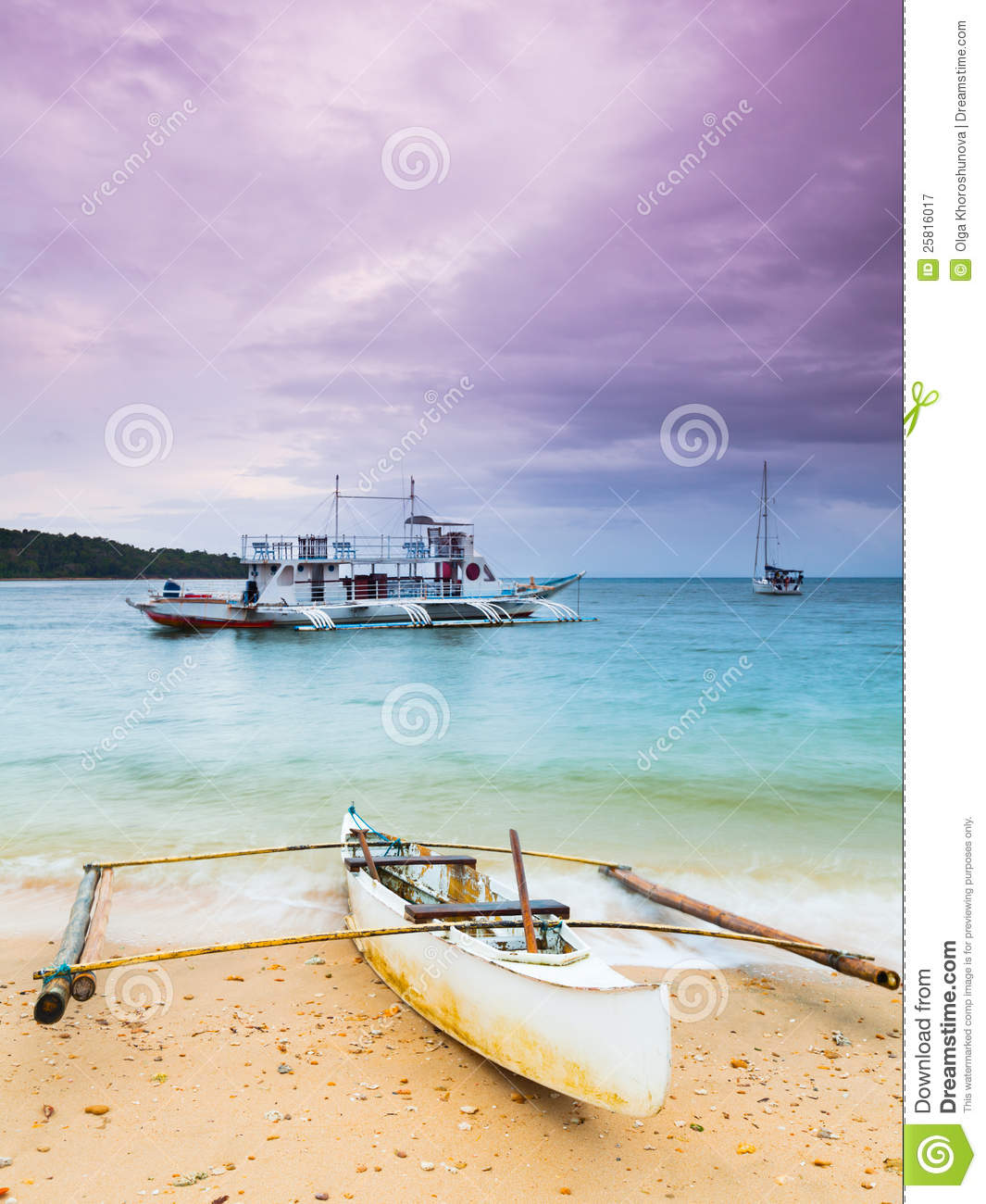 Philippine Boat Royalty Free Stock Photography   Image  25816017