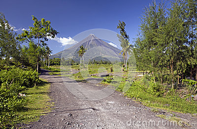 Philippines   Mayon Volcano Royalty Free Stock Photography   Image