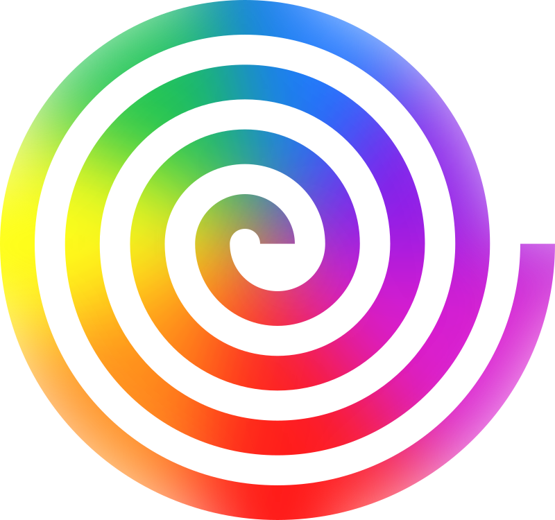 Rainbow Spiral By Gustavorezende   Colorful Spiral 