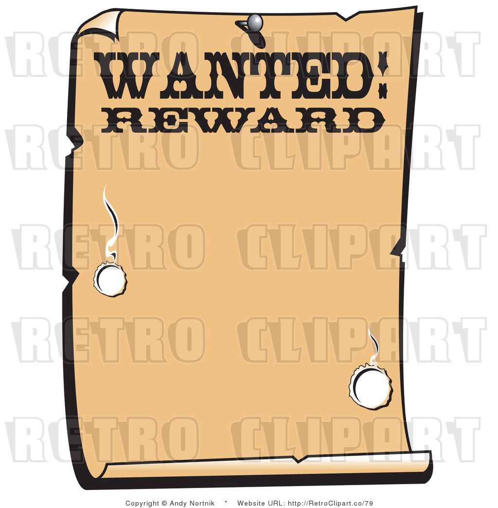 Royalty Free Vector Clip Art Of An Old Looking Western Paper With The