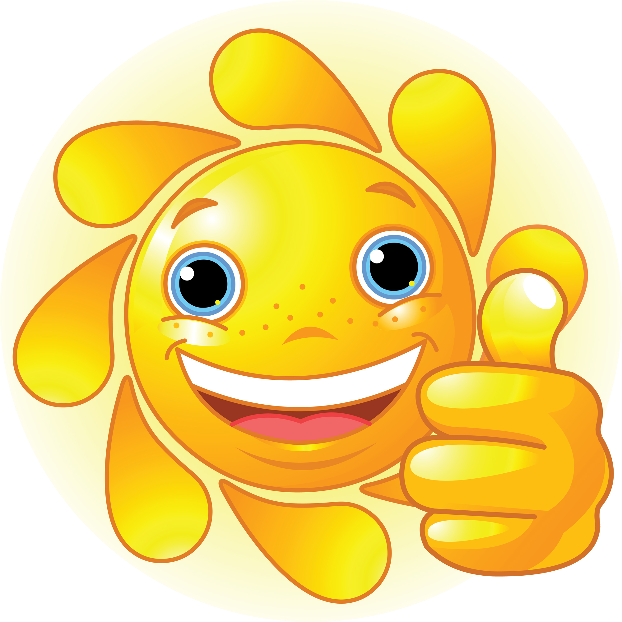 Smiling Sun Clip Art   Clipart Best
