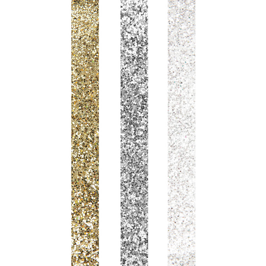 The Wedding Of My Dreams   Glitter Ribbon Gold Silver White