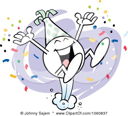1060837 Royalty Free Vector Clip Art Illustration Of An Excited Moodie