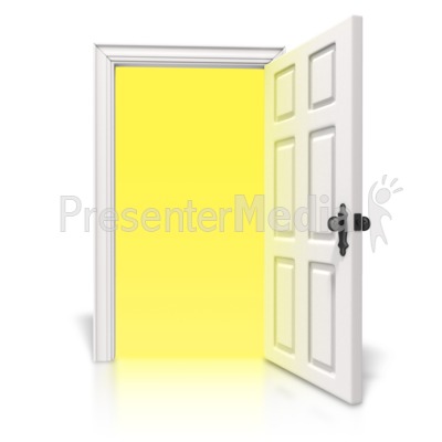 Bright Light Door   Home And Lifestyle   Great Clipart For