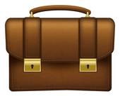 Brown Briefcase Illustrations And Clipart