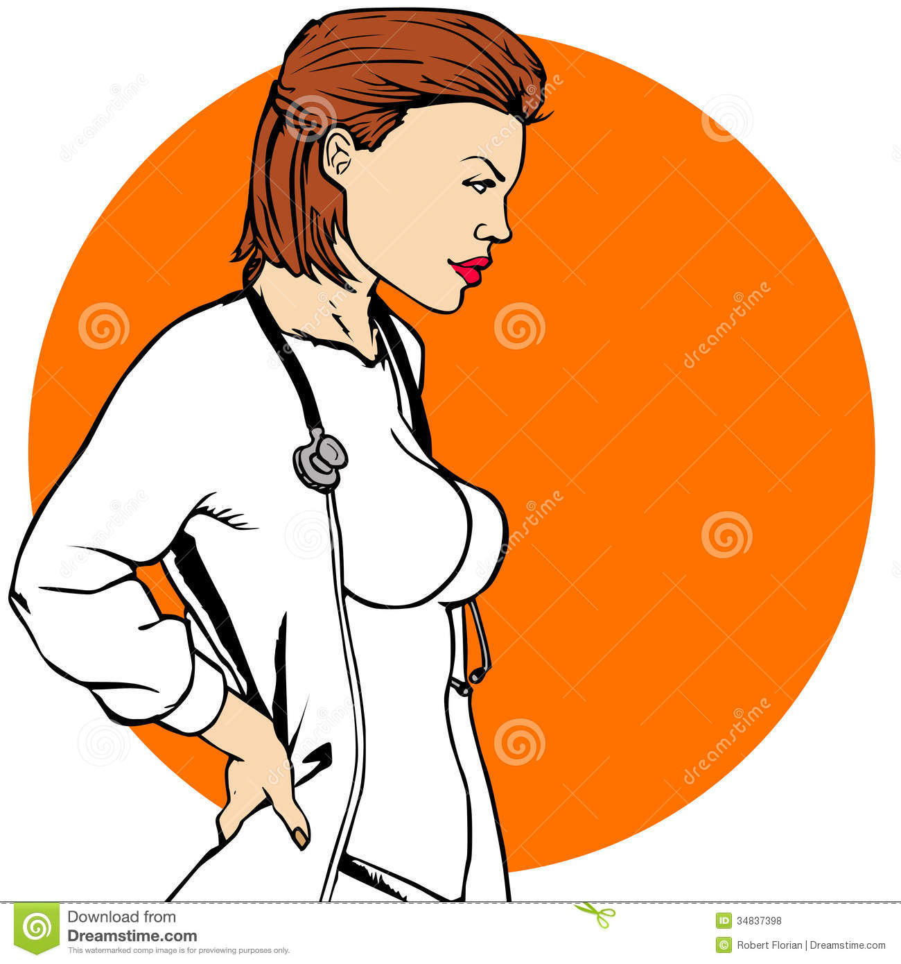 Female Doctor Cartoon Clipart   Free Clip Art Images