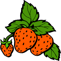 Fruit Clipart Strawberries