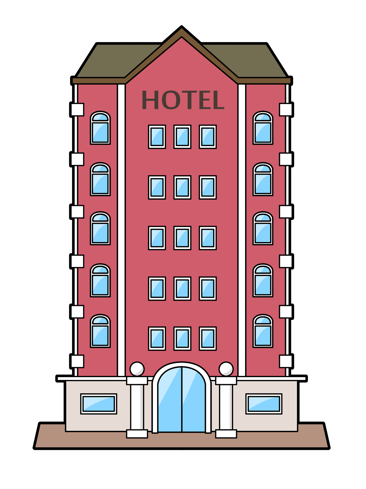 Hotel Clip Art   Images   Free For Commercial Use