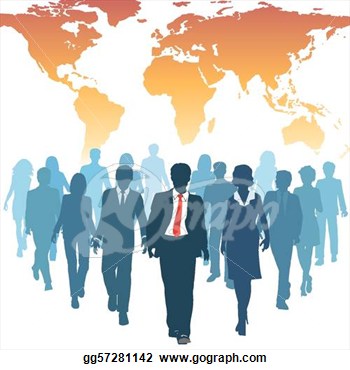Human Resources Business People Work Team  Vector Clipart Gg57281142