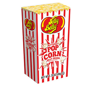 Jelly Belly Buttered Popcorn Jelly Beans Boxes  24 Piece Display