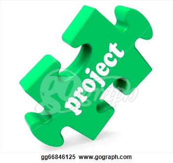     Project Puzzle Shows Planning Plan Or Task  Clipart Drawing Gg66846125