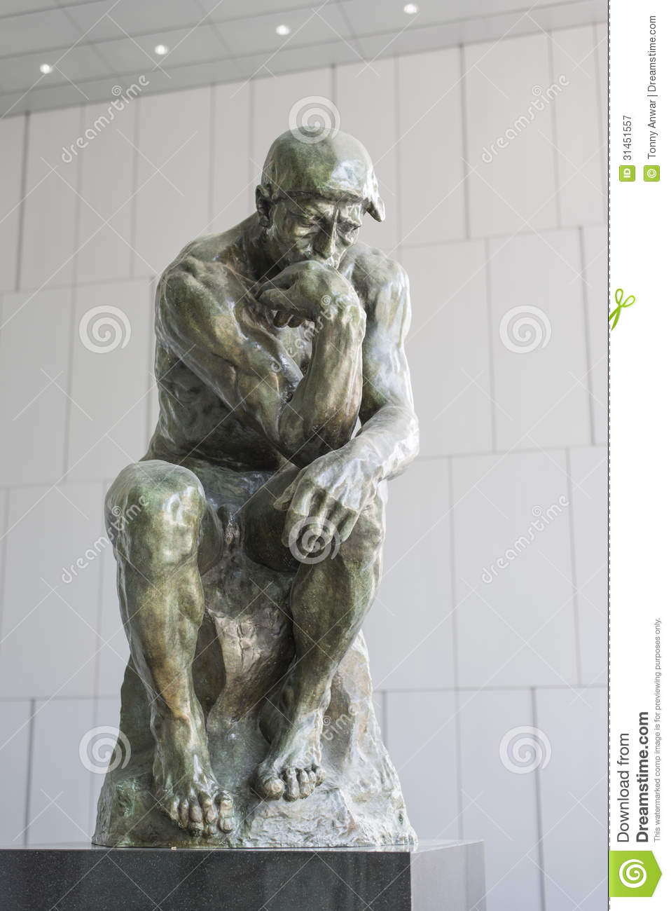 The Thinker Statue Clipart The Thinker Statue By Rodin