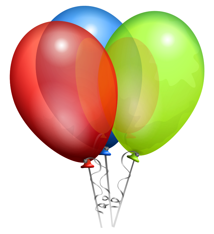 Balloons2 Birthday Clipart Png 102 94 Kb Balloons Birthday Clipart Png