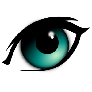 Blue Cartoon Eye Clip Art At Clker Com   Vector Clip Art Online