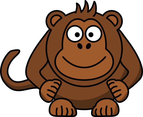 Cartoon Monkey Clip Art At Clker Com   Vector Clip Art Online Royalty