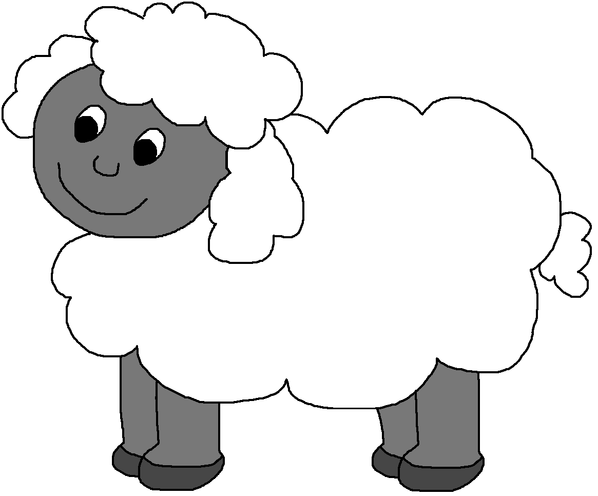 Clipartist Clip Art Sheep Face