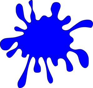 Dark Blue Splash Clip Art At Clker Com   Vector Clip Art Online