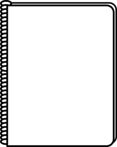 Notebook Clipart Black And White   Clipart Panda   Free Clipart Images