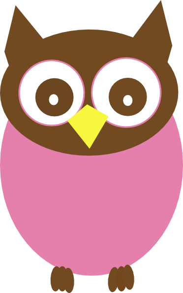 Pink Owl Clip Art At Clker Com   Vector Clip Art Online Royalty Free