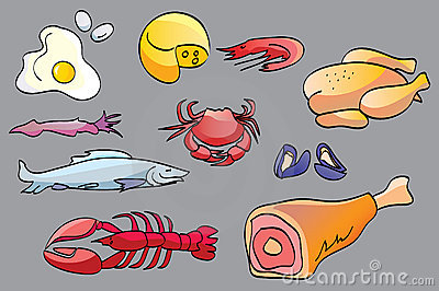 Protein Food Group Clipart Images   Pictures   Becuo