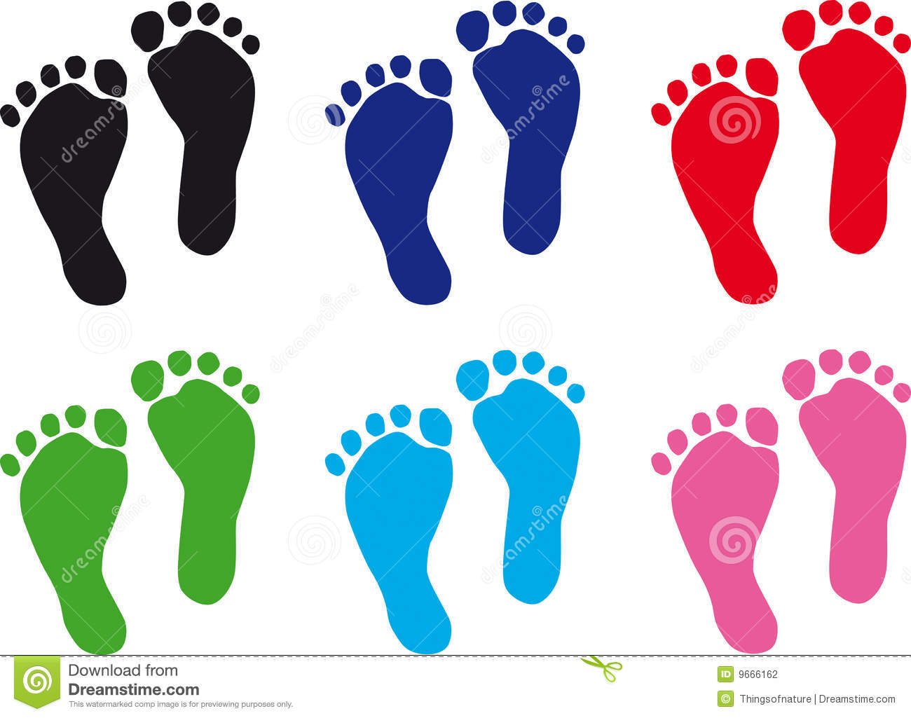 Baby Feet Stock Photography   Image  9666162