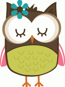 Girl Owl  By Miss Kate Cuttables   Silhouete   Pinterest
