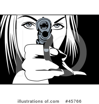 Gun Clipart  45766   Illustration By R Formidable