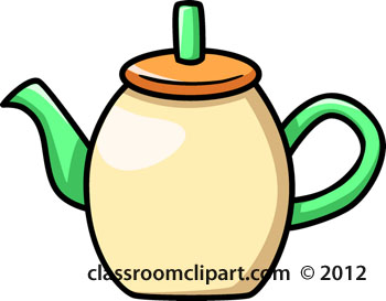 Kitchen   Tea Pot K0100   Classroom Clipart