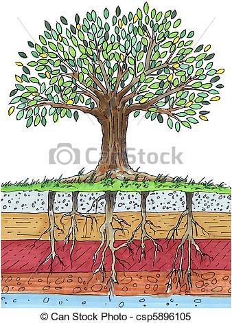 Layers Of Soil Also    Csp5896105   Search Clipart Drawings