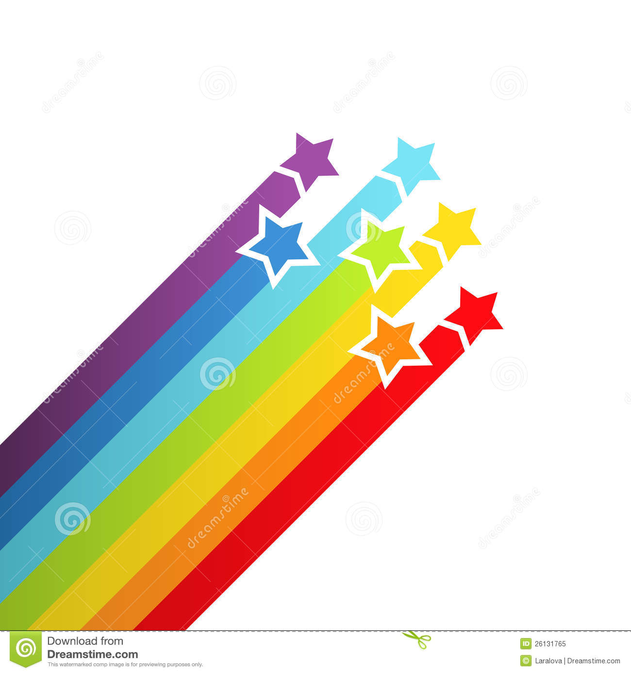 Rainbow Stars Clipart   Trends Now Website