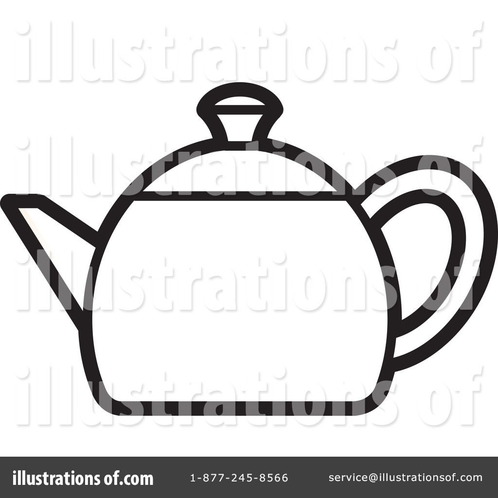 Royalty Free  Rf  Tea Pot Clipart Illustration By Lal Perera   Stock