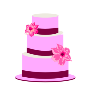 Tiered Cake Clip Art At Clker Com   Vector Clip Art Online Royalty