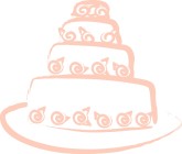 Tiered Wedding Cake Clipart