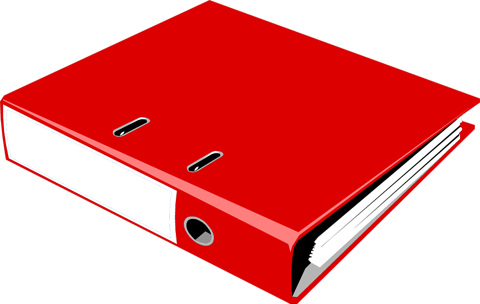 Binder   Free Stock Photo   Illustration Of A Red Notebook Binder