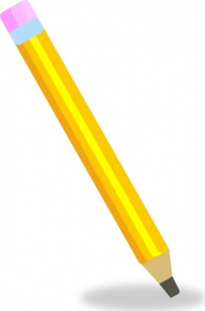 Broken Pencil Clipart Yellow Pencil Vector 430355 Jpg