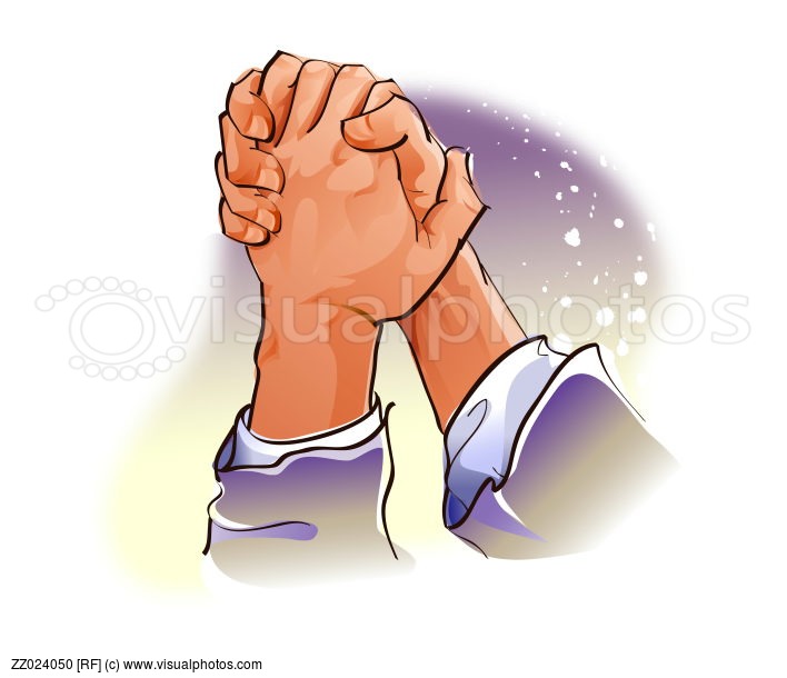 Close Up Of A Person S Hands Clasped   Stock Photos   Royalty Free