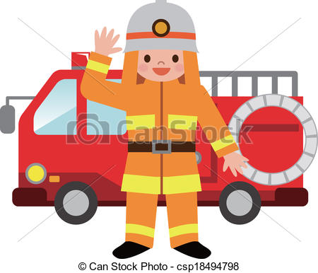 Cute Firefighter Clipart   Clipart Panda   Free Clipart Images