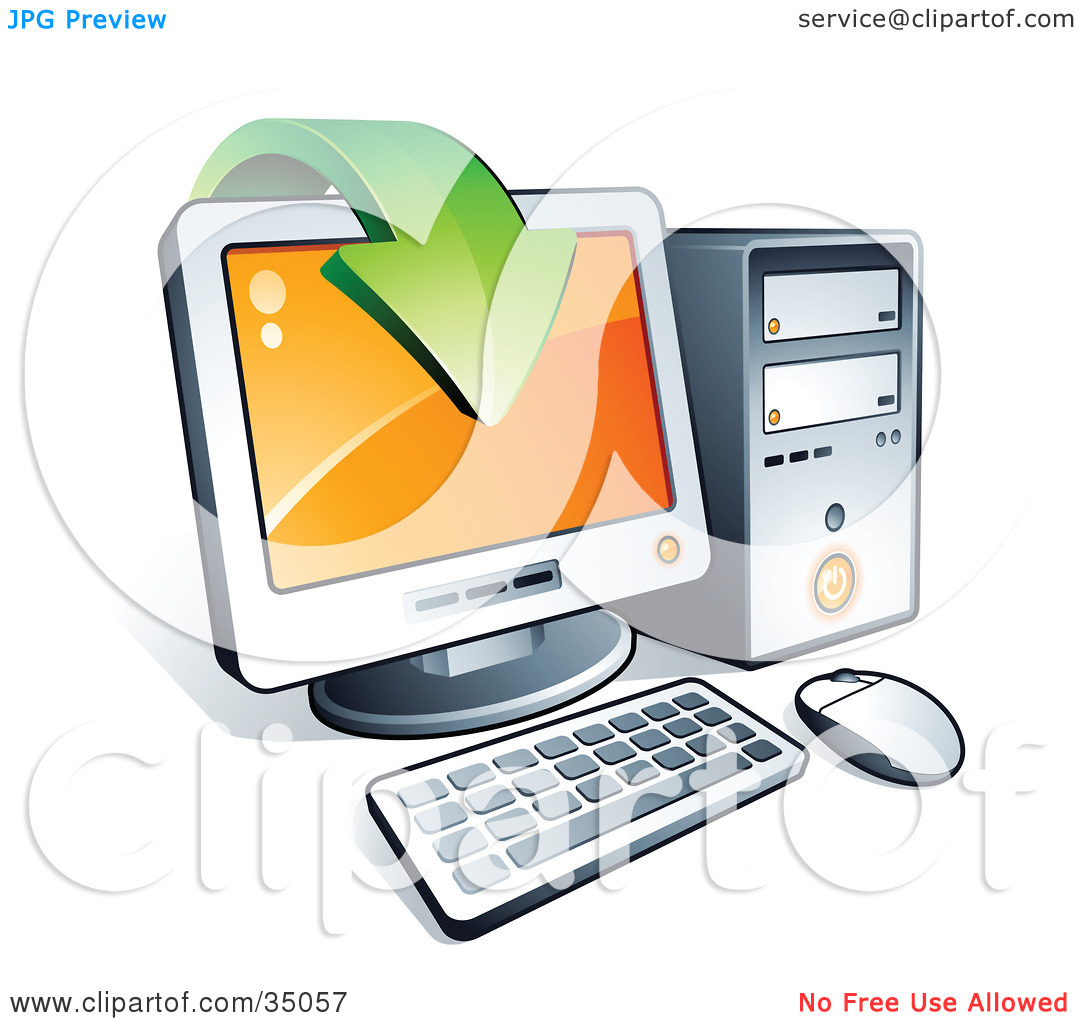 Data Collection Clipart Clipart Illustration Of A