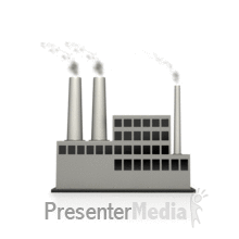Factory Smoking Powerpoint Animation