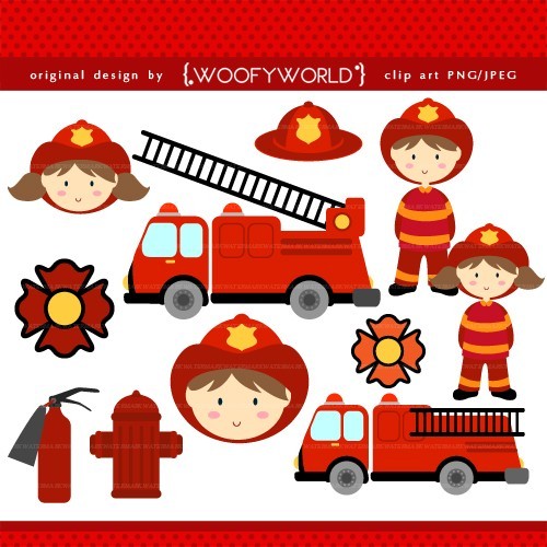 Firefighter Clipart For Kids