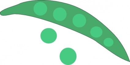 Green Peas Clip Art Vector Clip Art   Free Vector For Free Download