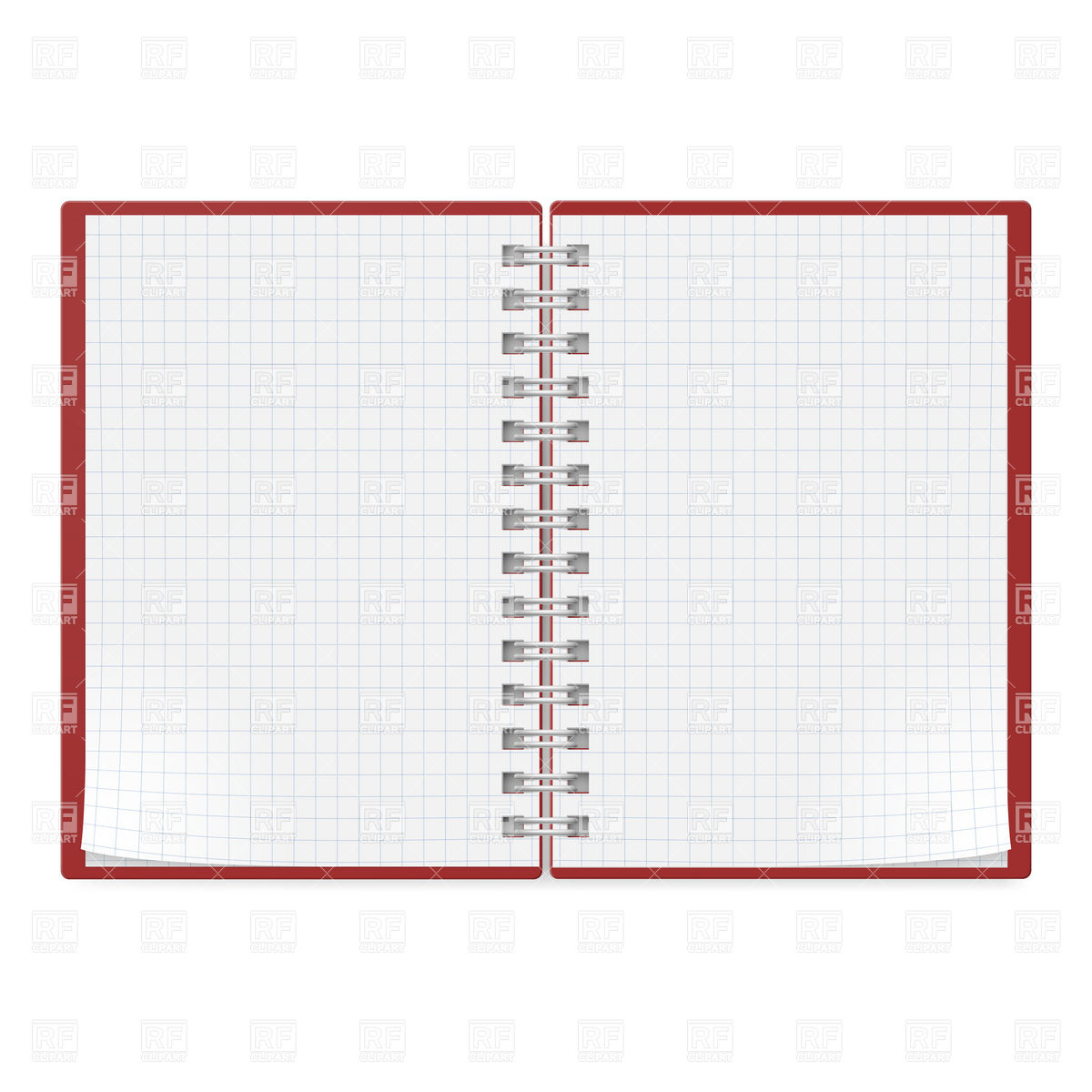     Notebook With Ring Binder Download Royalty Free Vector Clipart  Eps